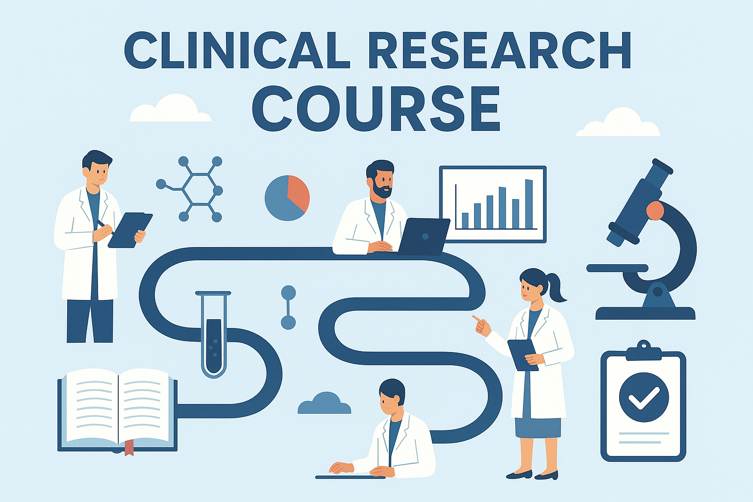 Clinical Research Illustration